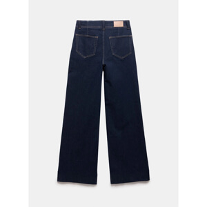 Mint Velvet Dark Indigo Tailored Wide Jeans